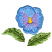 C1: Petals---Celestial(Isacord 40 #1028)
C2: Petal Shading---Laguna(Isacord 40 #1143)
C3: Petal Shading---Frosted Plum(Isacord 40 #1080)
C4: Stamen---Citrus(Isacord 40 #1187)
C5: Leaves---Kiwi(Isacord 40 #1104)
