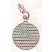 C1: Red Bands & Outlines---Burgundy (variegated)(YLI Variations #)
C2: Green Bands---Grass (variegated)(YLI Variations #)
C3: Hook---Silver(Isacord 40 #1236)
C4: Hook Design Work---Burgundy (variegated)(YLI Variations #)