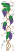 C1: Brown
C2: Purple
C3: Green
C4: Dk. Green