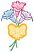 C1: Lt. Green
C2: Outline
C3: Tackdown
C4: Yellow
C5: Lt. Blue
C6: Blue
C7: Lt. Pink
C8: Pink
C9: Lt. Purple
C10: Purple