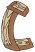 C1: Brown
C2: Tan
C3: Dk. Brown
C4: Gray