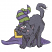C1: Purple
C2: Dk. Dk. Purple
C3: Dk. Lime
C4: Lt. Green
C5: Med. Yellow
C6: Black
C7: Charcoal
C8: White
C9: Lt. Maroon
C10: Black