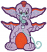 C1: Lt. Purple
C2: Orange
C3: Lt. Green
C4: White
C5: Black
C6: Dk. Purple
C7: Lt. Gray