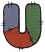C1: Green&#13;&#10;C2: Dk. Orange&#13;&#10;C3: Blue&#13;&#10;C4: Black