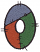 C1: Green
C2: Blue
C3: Dk. Orange
C4: Black