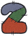 C1: Dk. Orange
C2: Blue
C3: Green
C4: Black