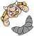 C1: White
C2: Gray
C3: Flesh
C4: Yellow
C5: Black