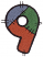 C1: Dk. Orange
C2: Green
C3: Blue
C4: Black