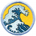 C1: Yellow
C2: Dk. Blue
C3: Blue
C4: Lt. Blue
C5: Black
C6: Lt. Purple