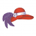 C1: Red
C2: Med. Red2
C3: White
C4: Lt. Purple
C5: Dk. Dk. Purple