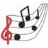 Music Staff W/Notes 99