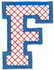 X-Stitch "F" 98