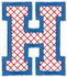 X-Stitch "H" 98