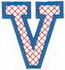 X-Stitch "V" 98