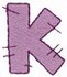 Kitchen Craft Letter K