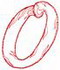 Handstitch Letter O
