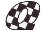 Checkered Flag Letter Q