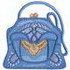 Blue Gemstone Purse