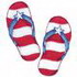 Patriotic Flip Flops