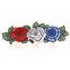 Red, White & Blue Roses