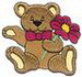 Bear W/flower