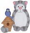 Cat & Bird Applique