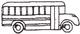 School Bus Outline