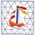 Sailboat Quilt Square