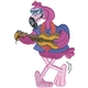 Ukulele Flamingo