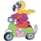 Motorbike Flamingo