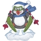 Skiing Penguin