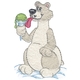 Polar Bear W/snowcone