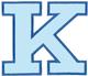 Letter K W\O Banner