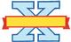 Letter X W\Banner