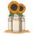 Sunflowers In Milkcan