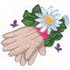 Garden Glove & Flowers