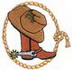 Hat, Boot, Rope