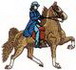 Saddlebred W/rider