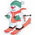 Snowman Skiing