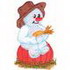 Snowman On A Pumpkin
