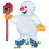 Snowman W/ Birds