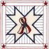 Ribbon Quilt Square
