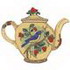 Bird/berry Teapot