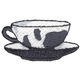 Cow Print Tea Cup