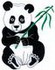 Panda Bear Applique