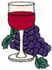 Grapes W/ Wine