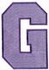 Letter G Light Fill