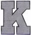 Letter K Light Fill