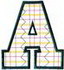 Plaid Letter A