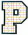 Plaid Letter P